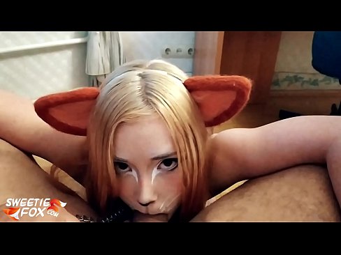 ❤️ Kitsune połyka kutasa i spermę w ustach ❤ Russian porn at us ☑